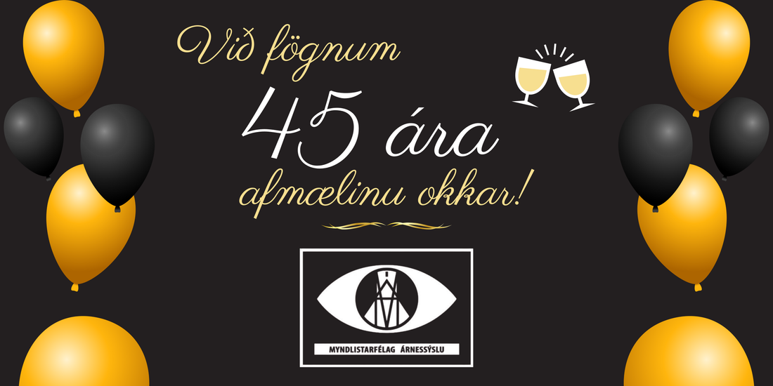 45 ára afmæli félagsins – 45 viðburðir í mars!